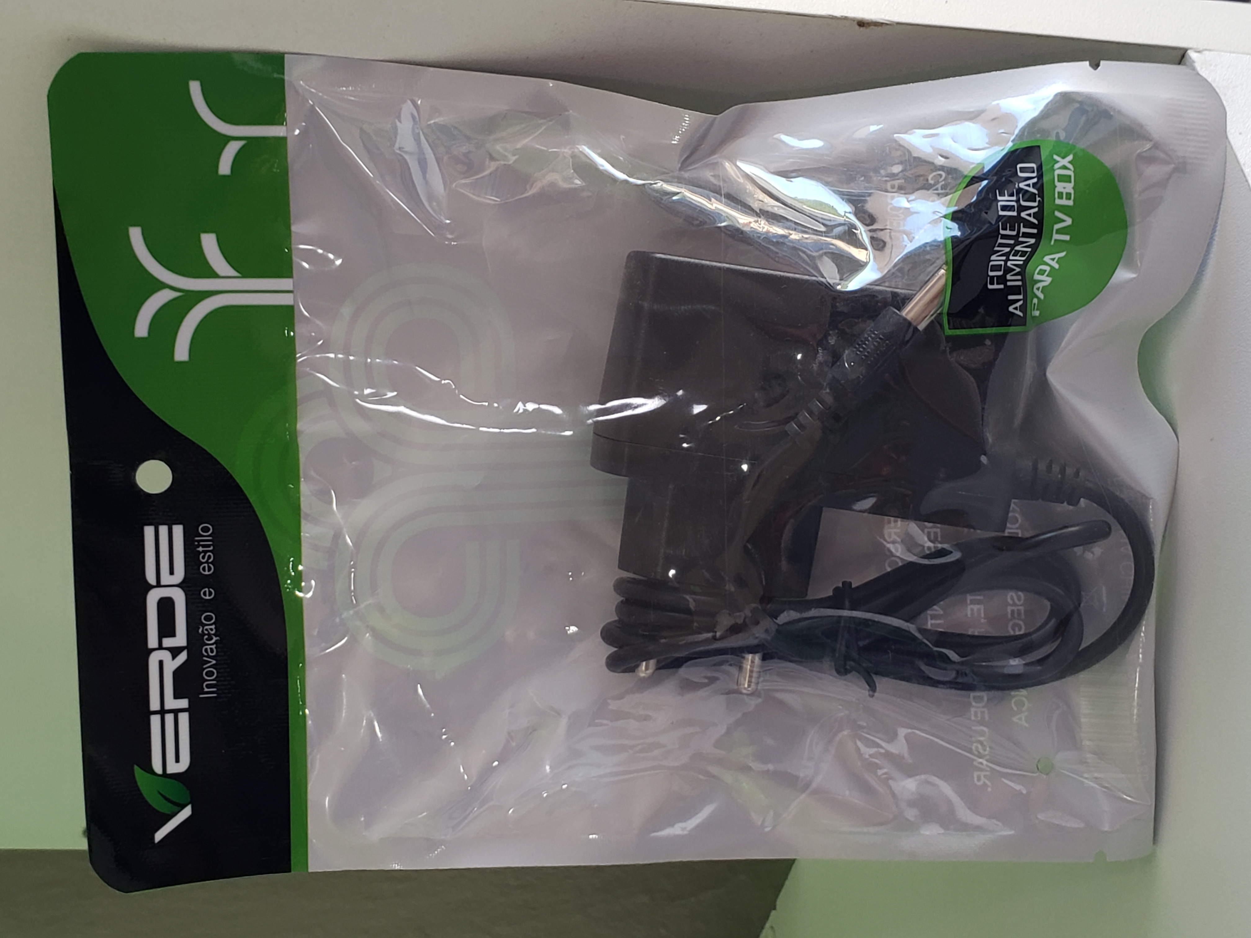 Fonte de alimentação para TV Box