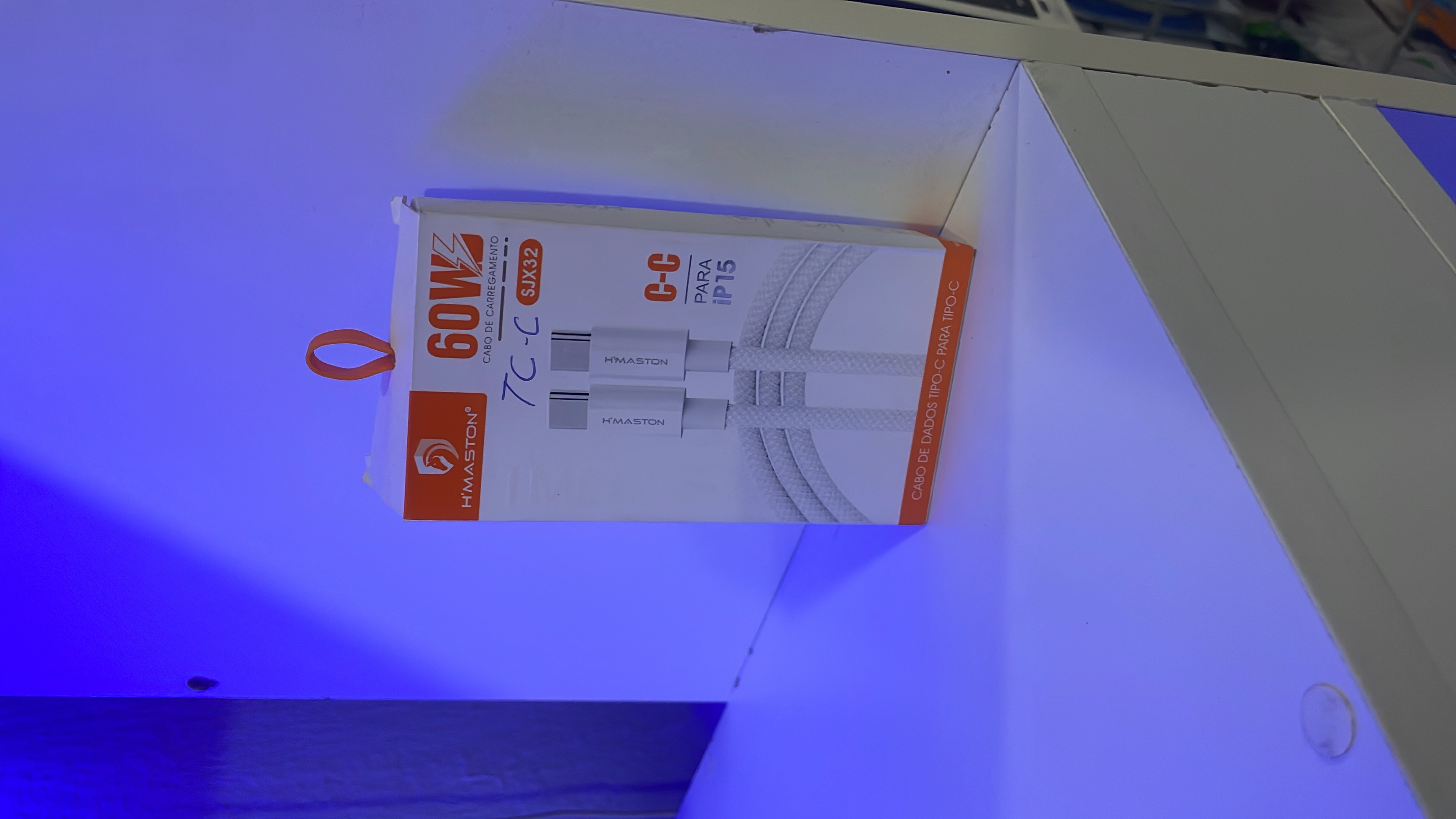 Cabo USB Tipo-C para Tipo-C H’Maston SJX32 60W