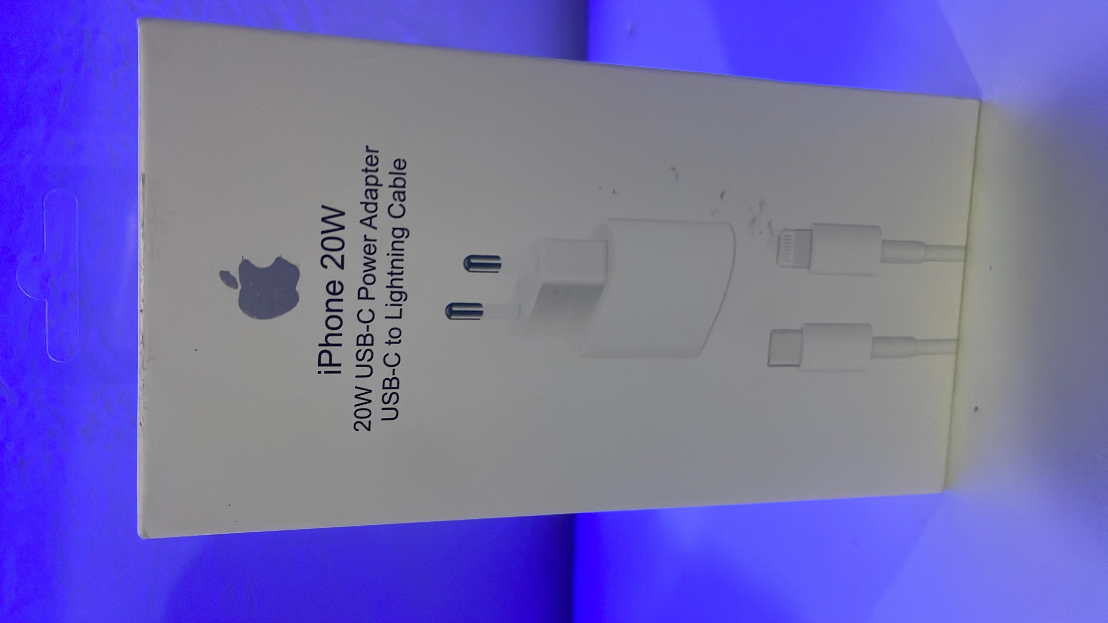 Kit Carregador iPhone 20W + Cabo USB-C para Lightning