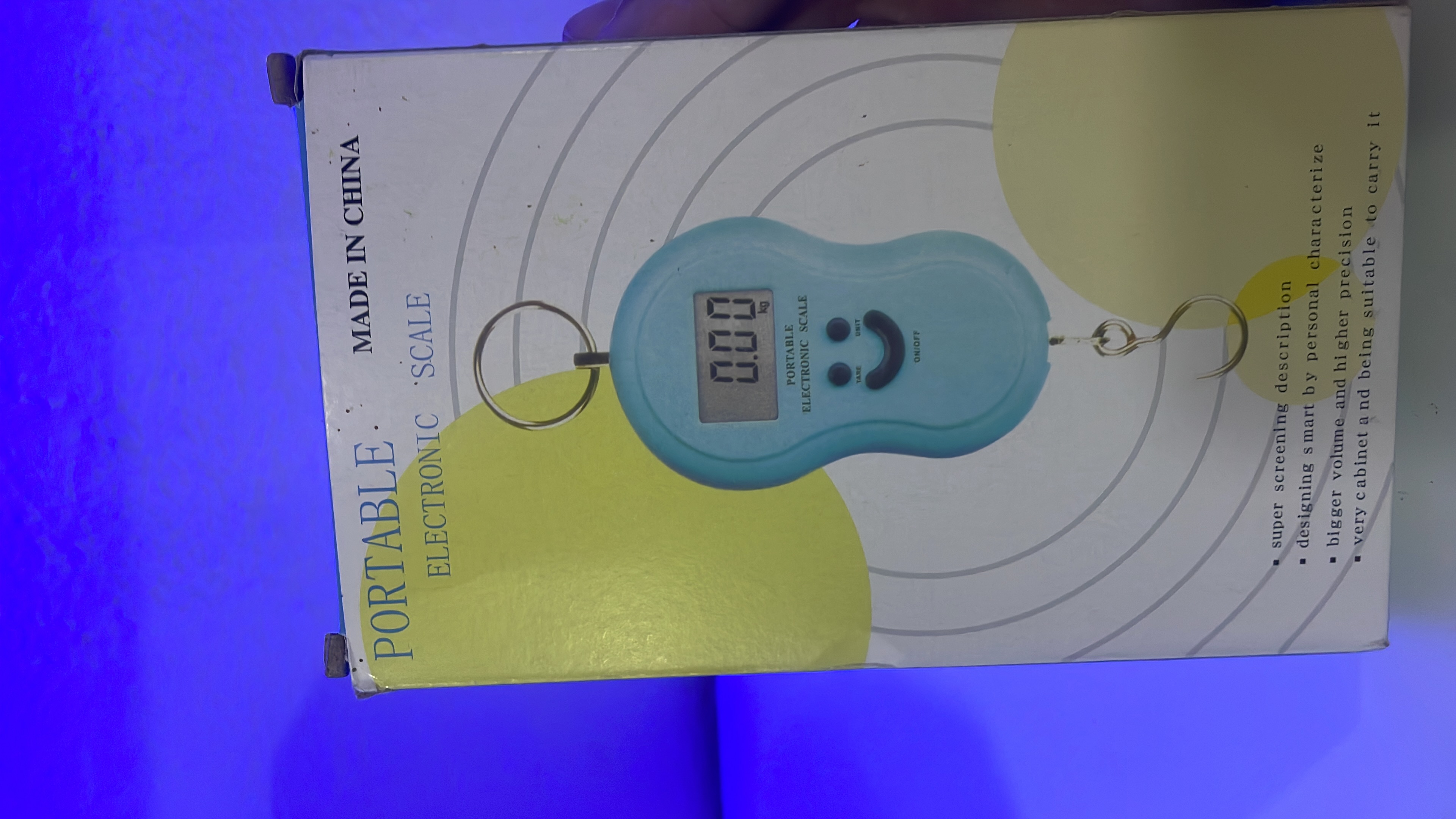 Balança Digital Portátil de Gancho