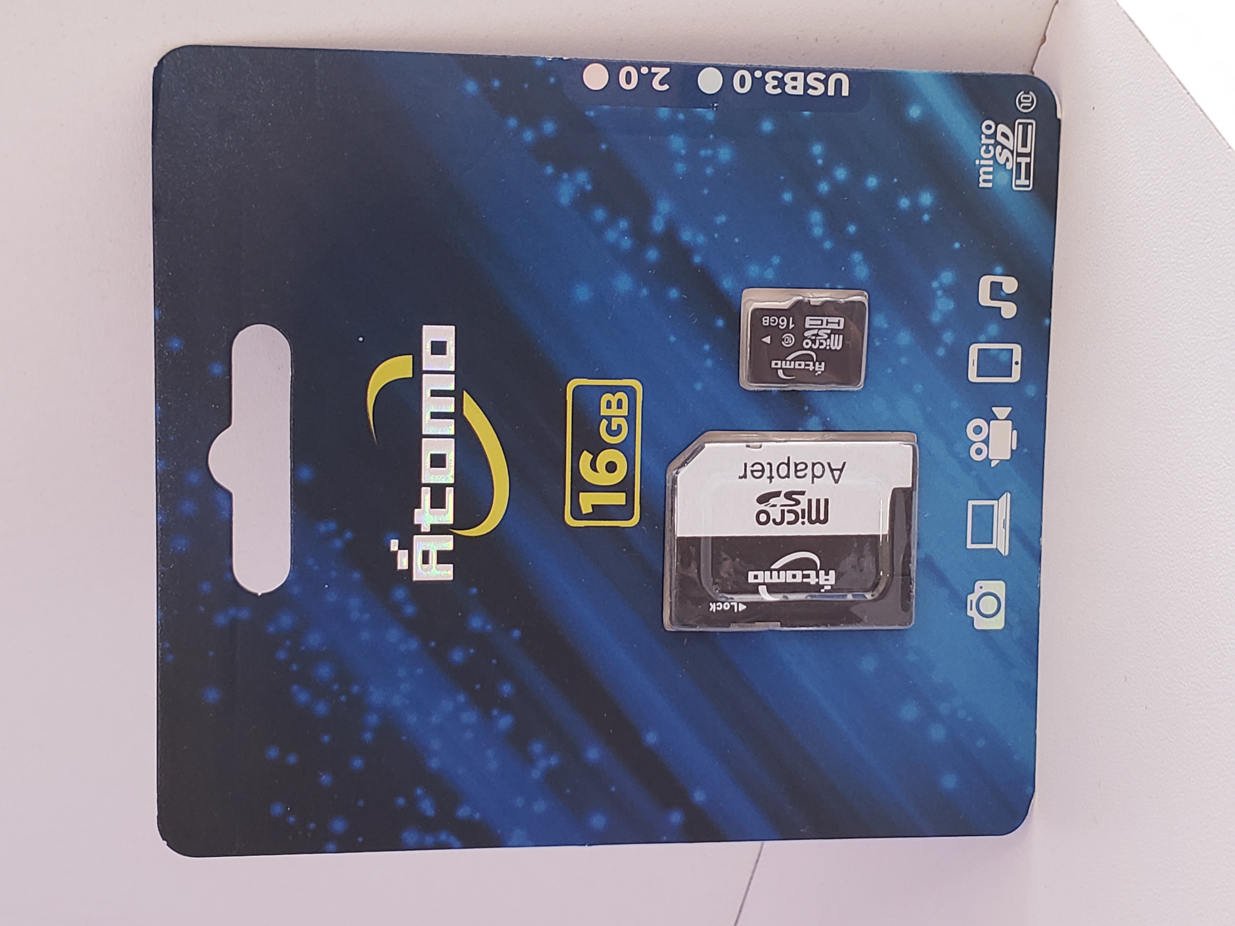 Cartão de memória 16GB Átomo