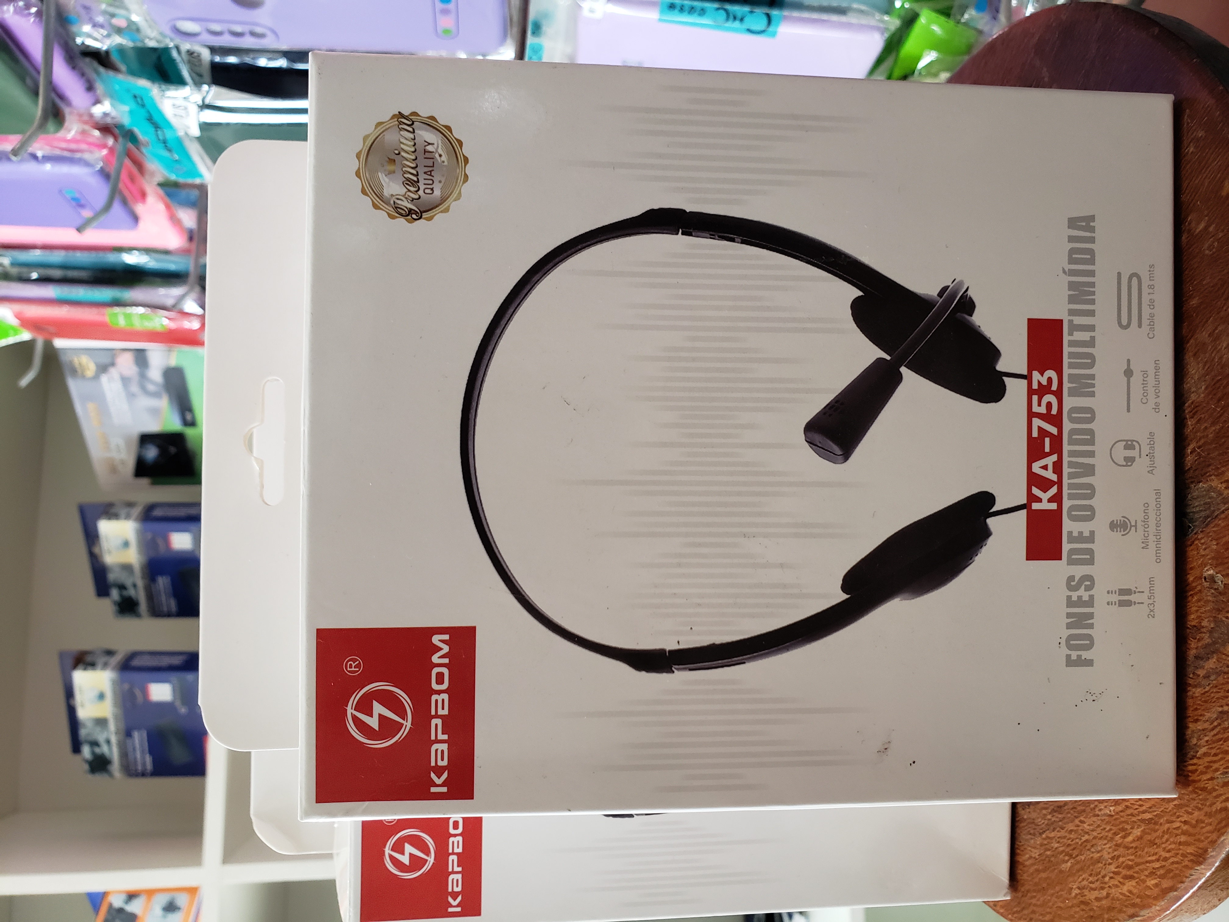 Fone de ouvido KA-753