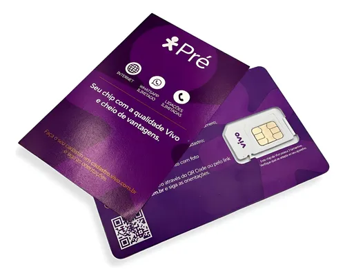 Chip da vivo com recarga