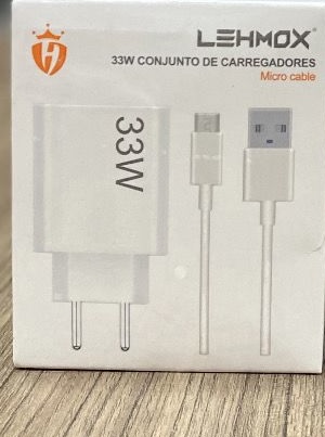 Carregador Lehmox 33w v8