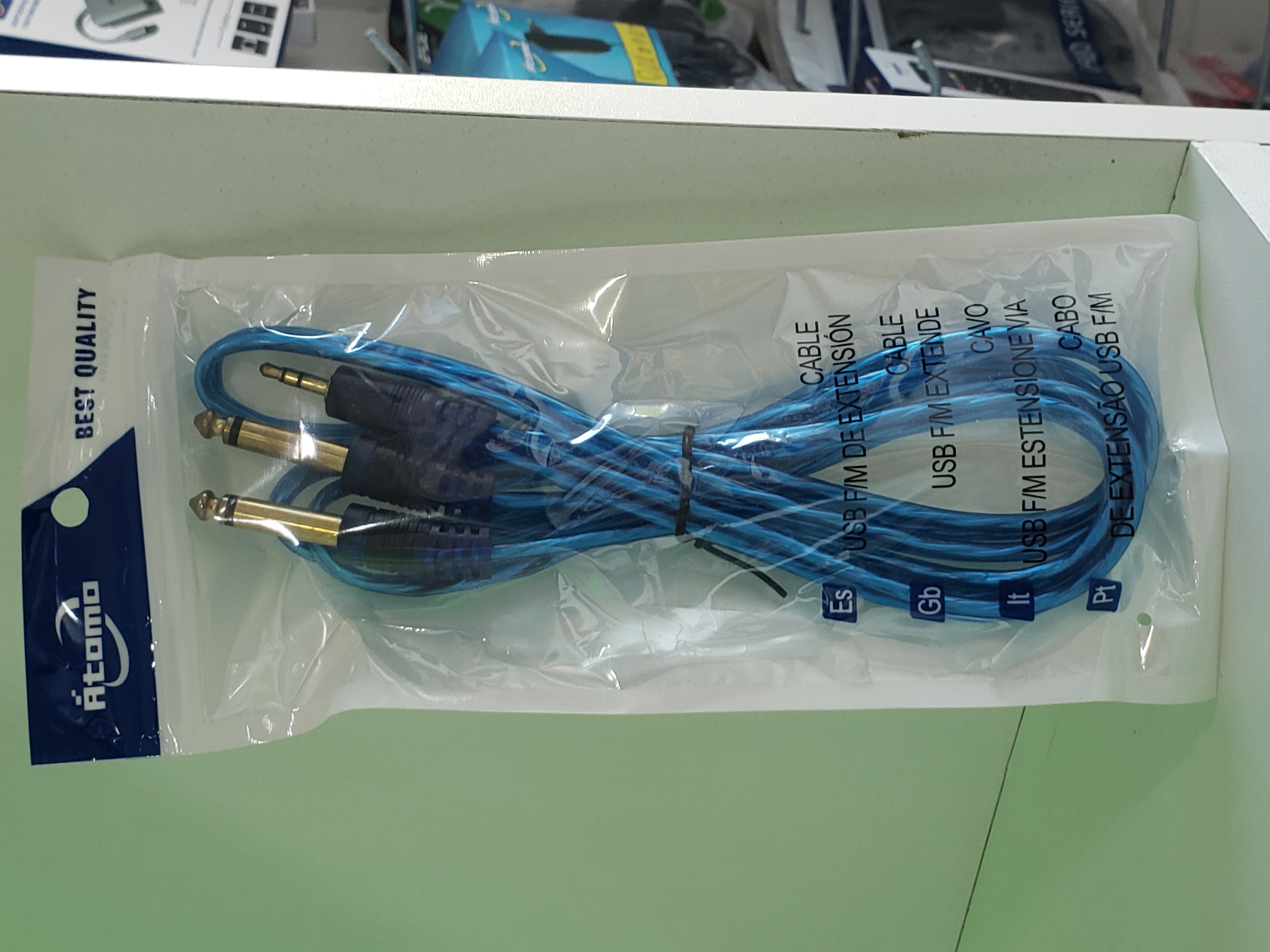 Cabo USB F/M de Extensión