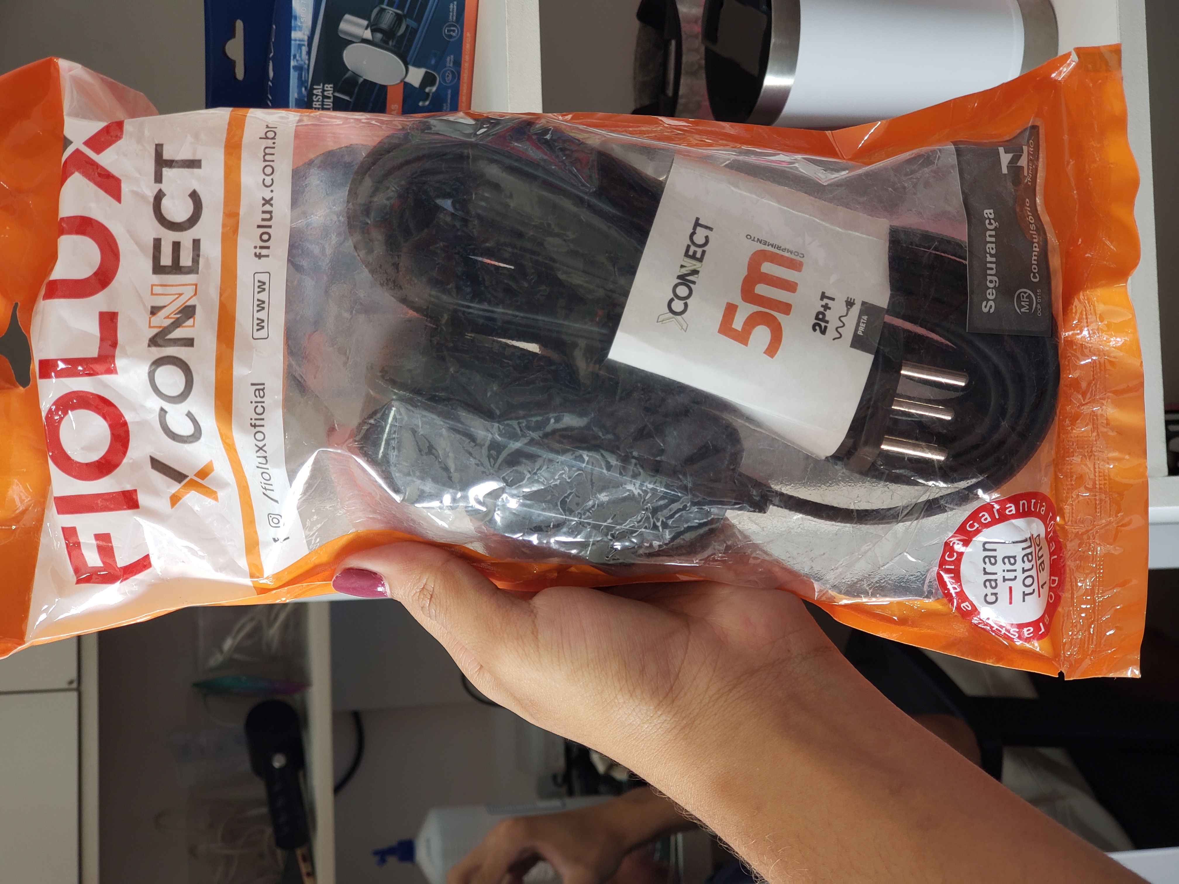 Cabo de extensão fiolux