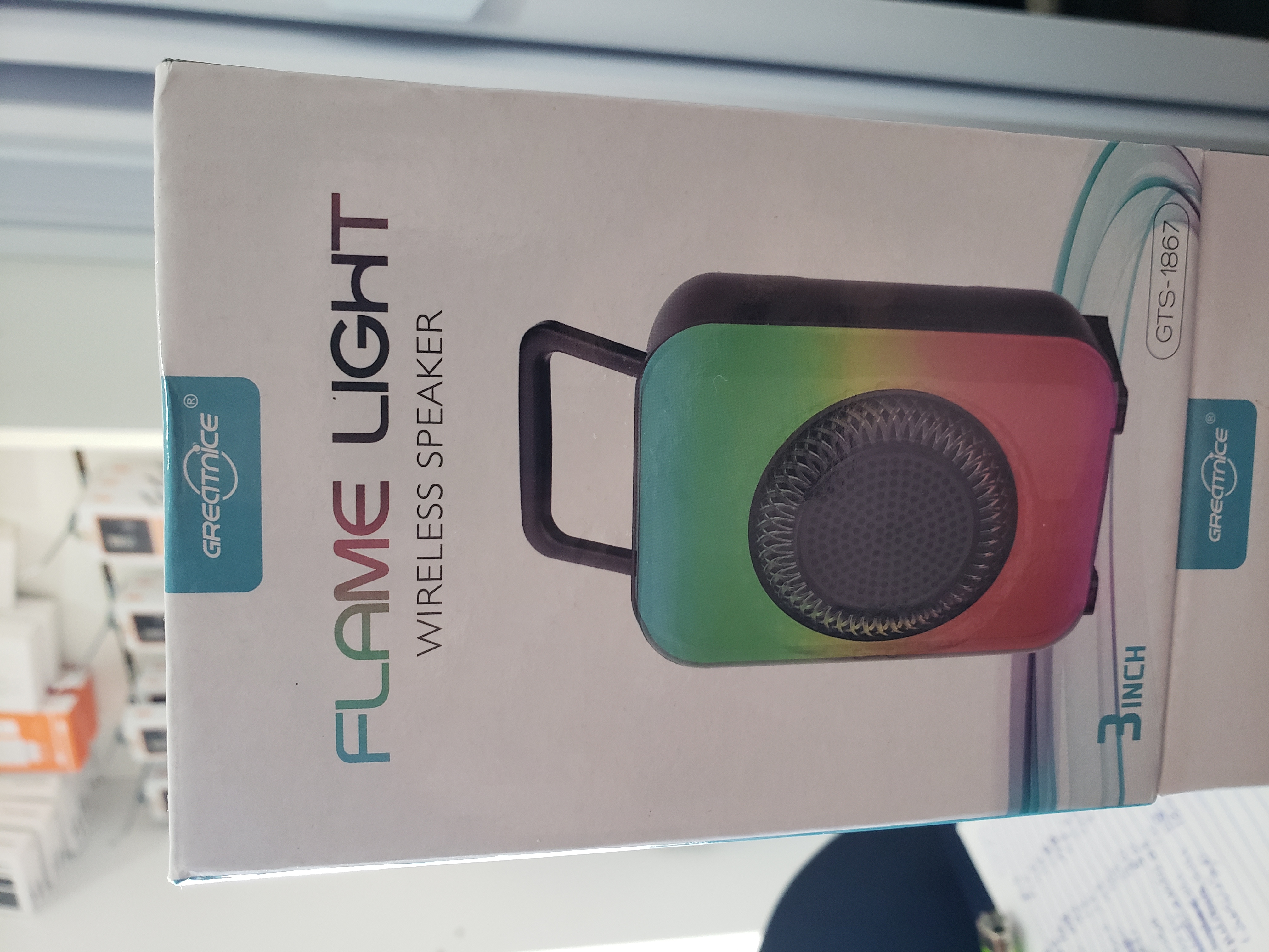 Caixa de som Flame Light