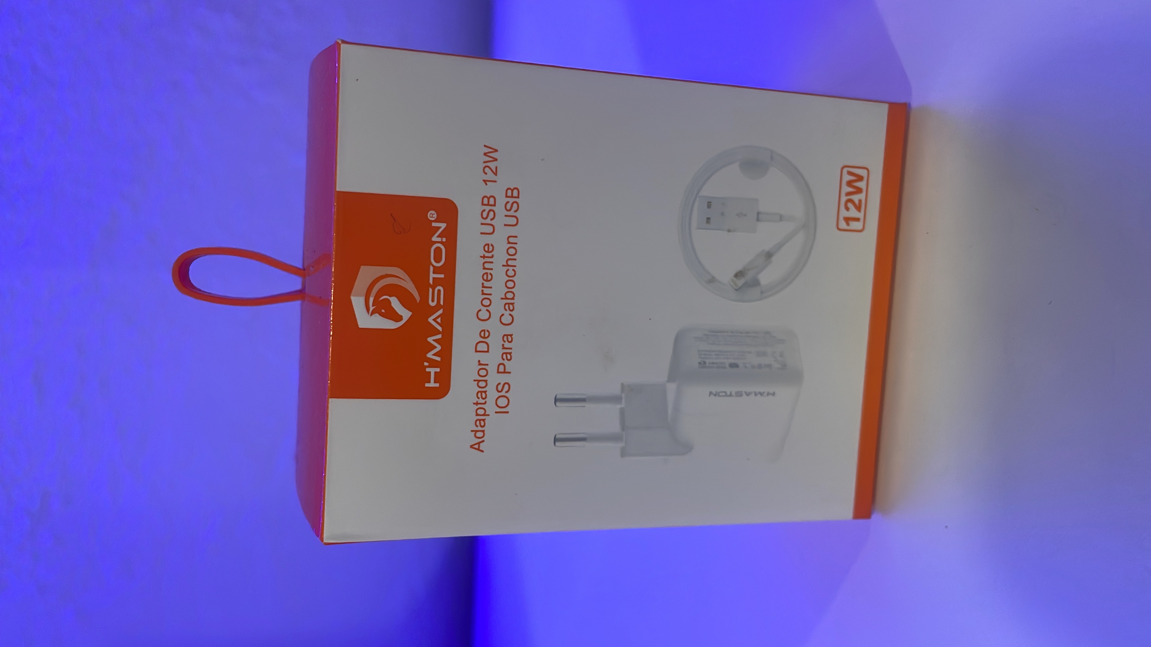 Kit Carregador 12W + Cabo Lightning 1m